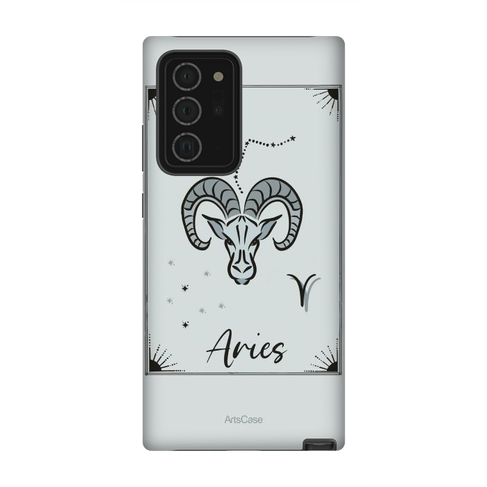 Galaxy Note 20 Ultra StrongFit Aries  by ArtsCase