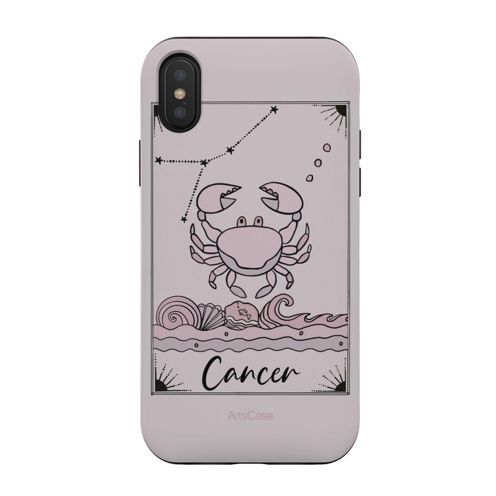 iPhone Xs / X StrongFit Cancer by ArtsCase