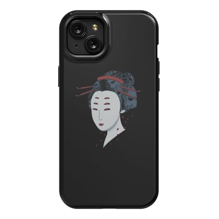 iPhone 15 Plus StrongFit Floating with Demons by Pigboom