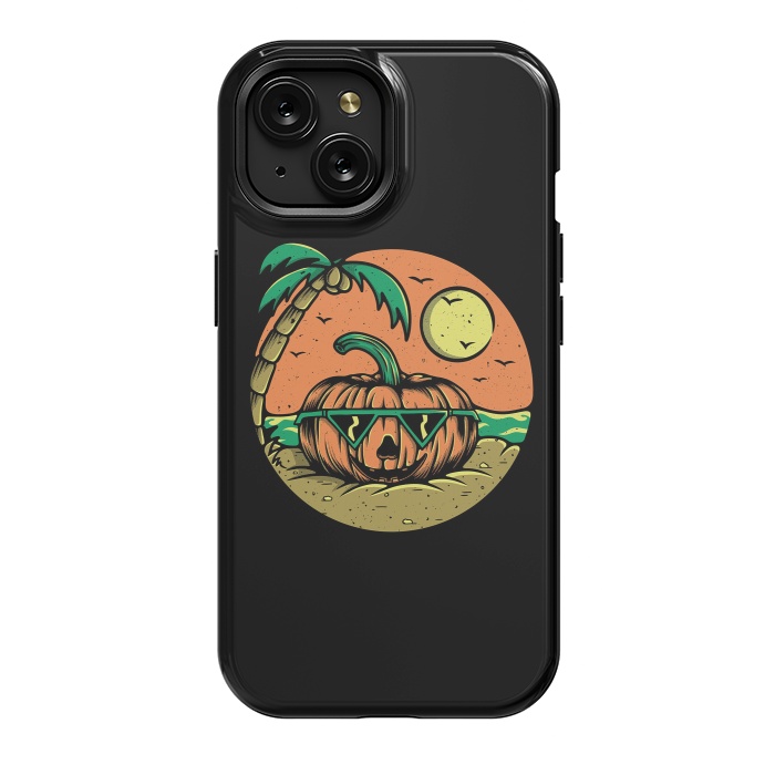 iPhone 15 StrongFit Pumpkin Summer by Afif Quilimo
