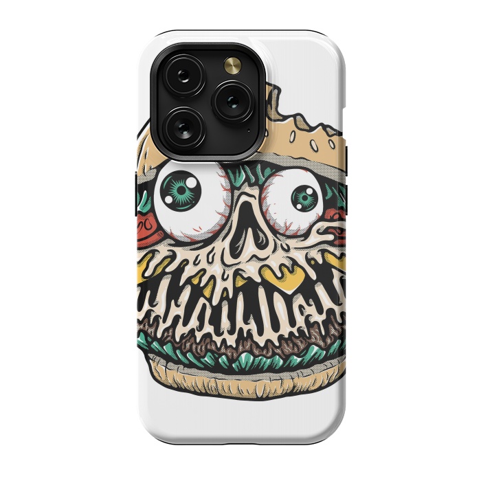 iPhone 15 Pro StrongFit Hamburger Monster by Afif Quilimo