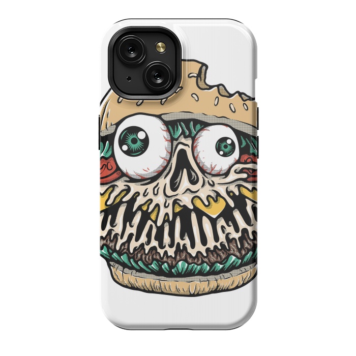 iPhone 15 StrongFit Hamburger Monster by Afif Quilimo