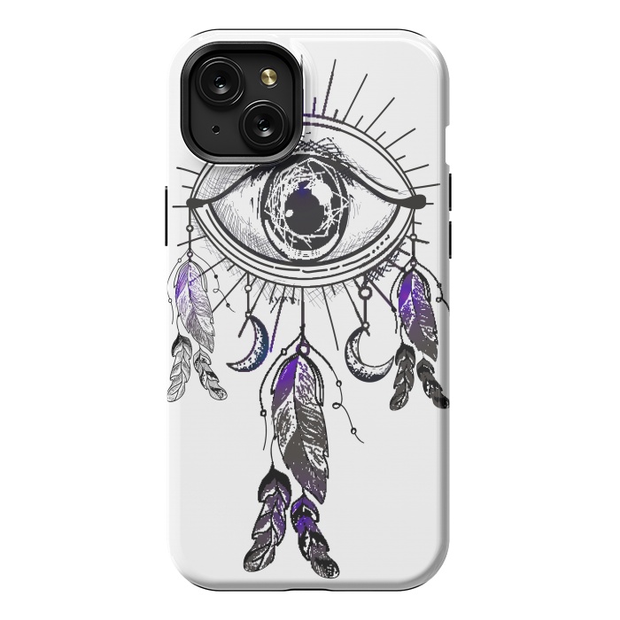 iPhone 15 Plus StrongFit dreamcatcher eye by haroulita