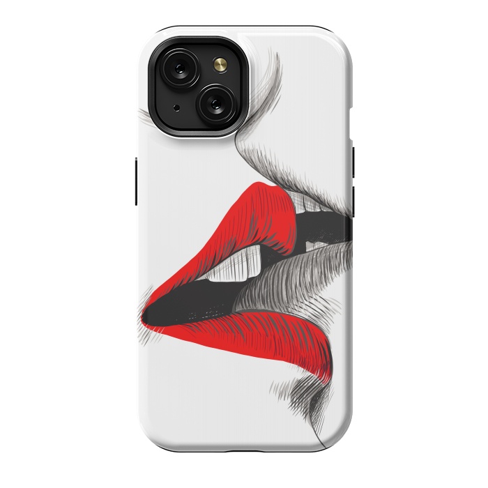 iPhone 15 StrongFit kiss by haroulita