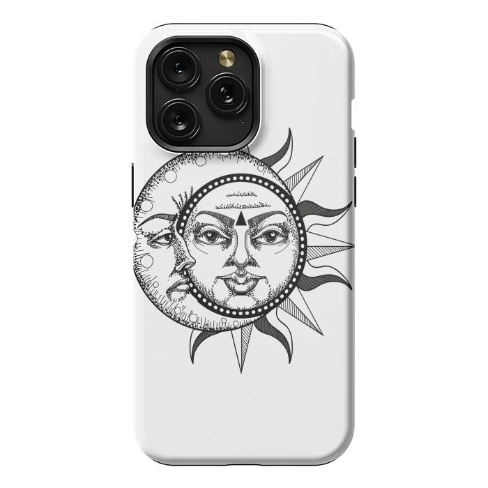 iPhone 15 Pro Max StrongFit sun moon by haroulita