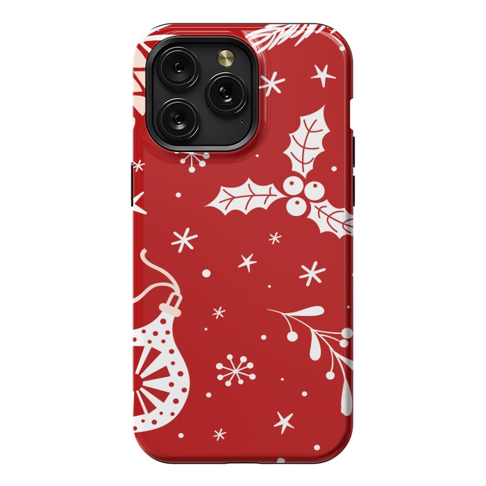 iPhone 15 Pro Max StrongFit christmas pattern by haroulita