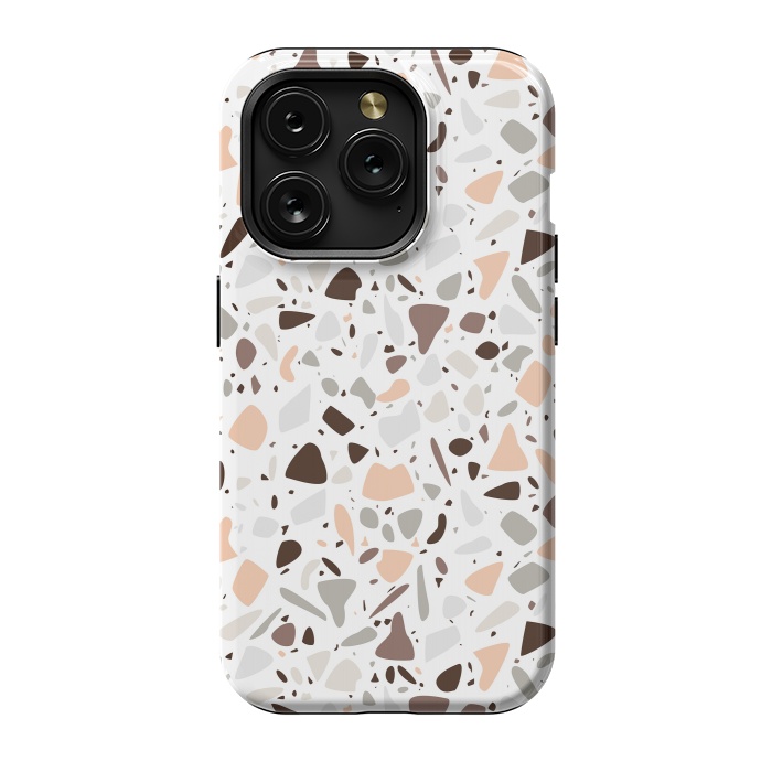 iPhone 15 Pro StrongFit Terrazzo 006 by Jelena Obradovic