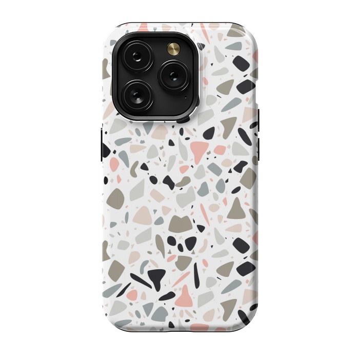 iPhone 15 Pro StrongFit Terrazzo 009 by Jelena Obradovic