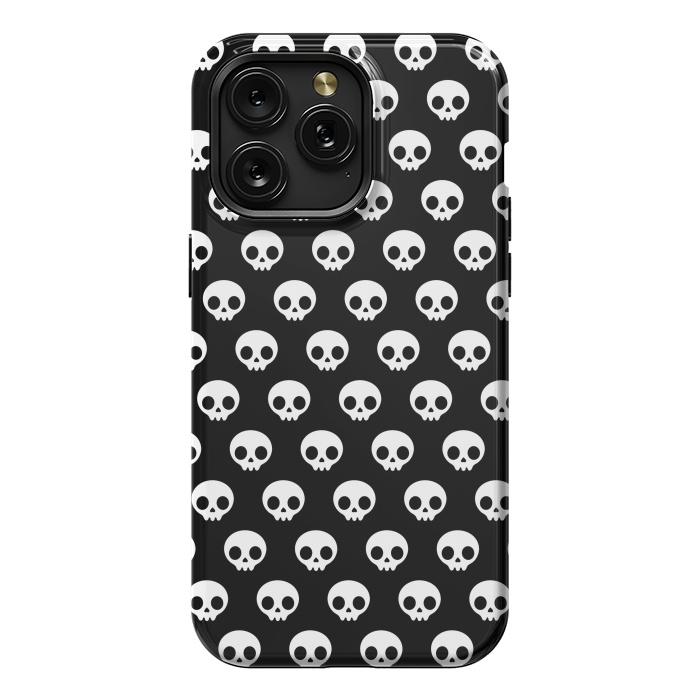 iPhone 15 Pro Max StrongFit Cute skulls by Laura Nagel