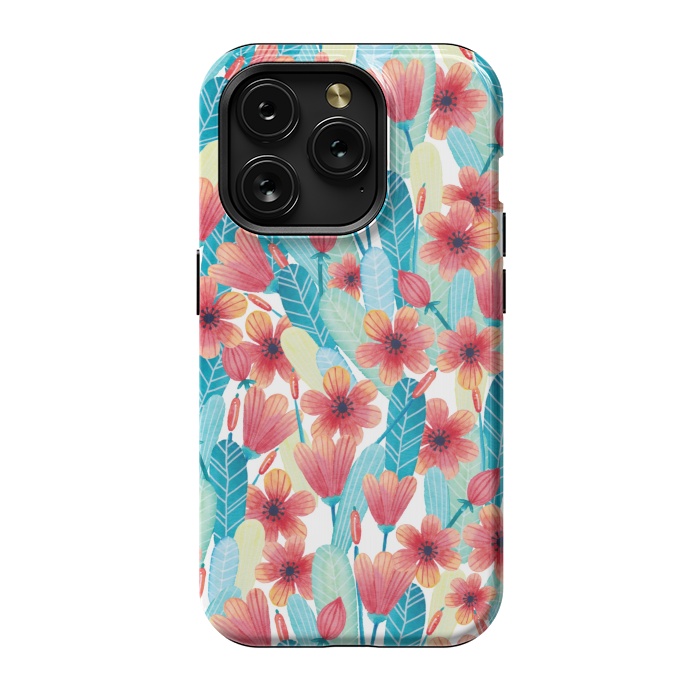 iPhone 15 Pro StrongFit Delightful Daisies by gingerlique