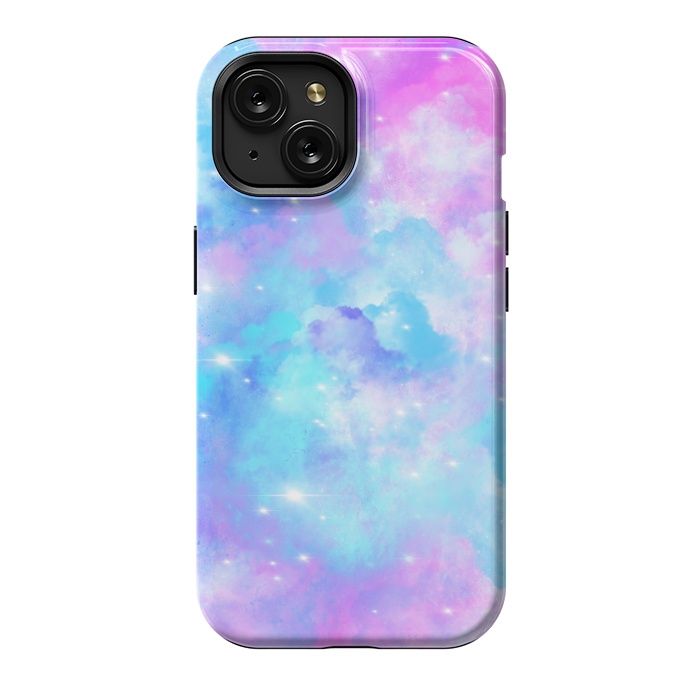 iPhone 15 StrongFit Pastel clouds by Jms