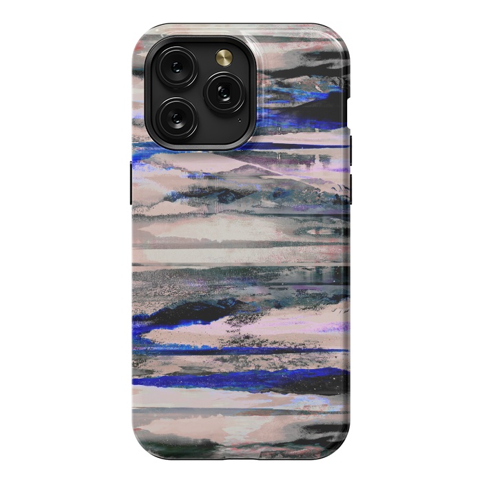 iPhone 15 Pro Max StrongFit Stylised mountain landscape painting by Oana 