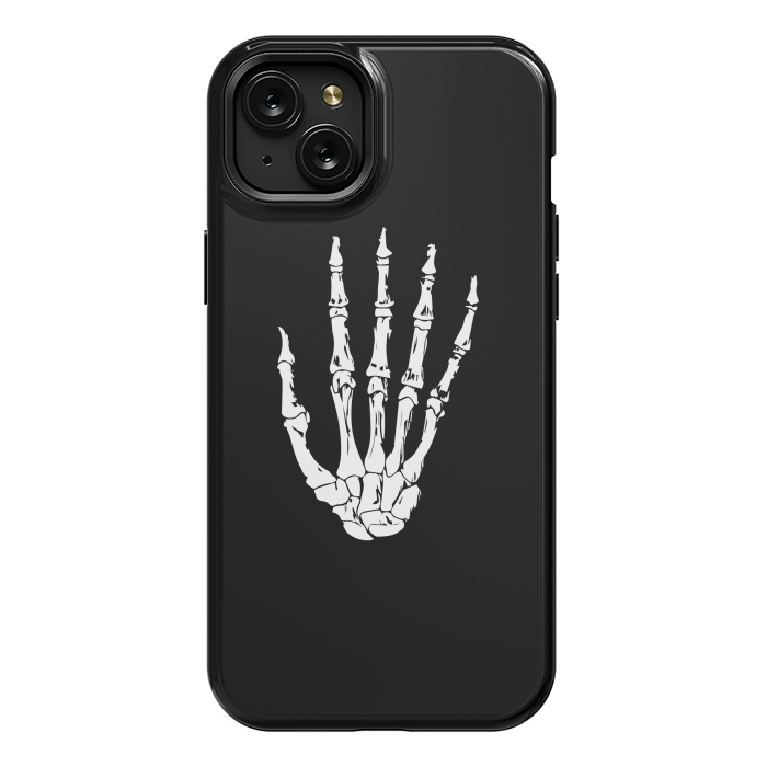 iPhone 15 Plus StrongFit Skeleton Hand by TMSarts