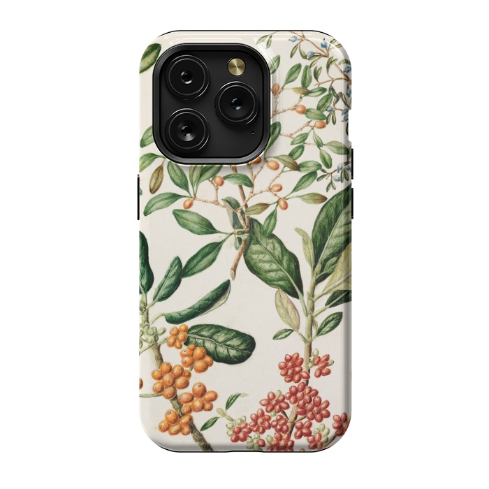 iPhone 15 Pro StrongFit Vintage Fleurs by Zala Farah