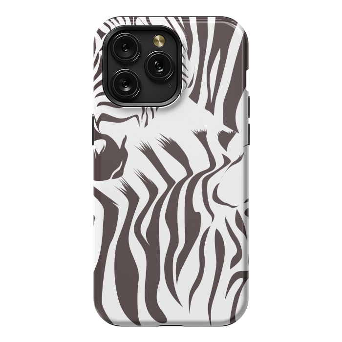 iPhone 15 Pro Max StrongFit zebra l by haroulita