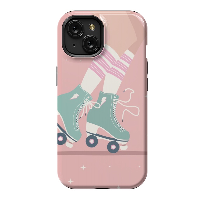 iPhone 15 StrongFit Roller skates 01 by Jelena Obradovic