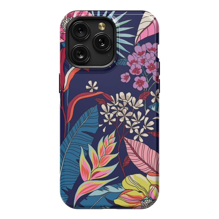 iPhone 15 Pro Max StrongFit Floral Design 123 by ArtsCase