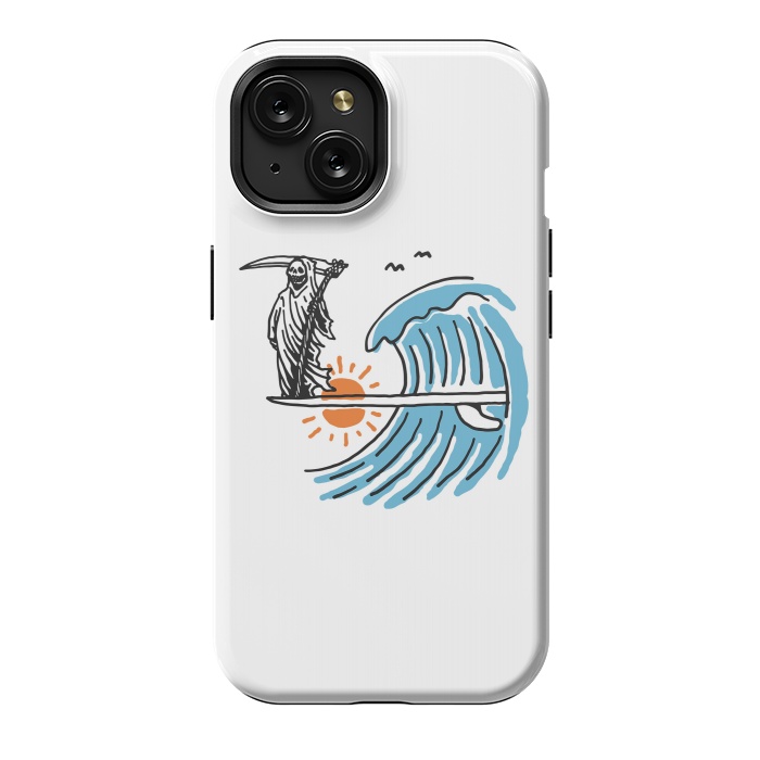 iPhone 15 StrongFit Grim Surfer 1 by Afif Quilimo