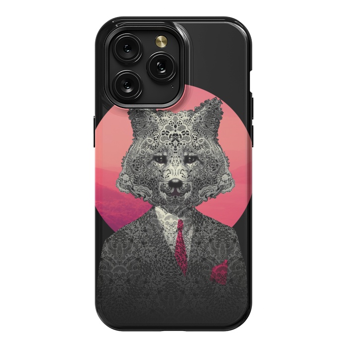 iPhone 15 Pro Max StrongFit Mr. Fox by Ali Gulec