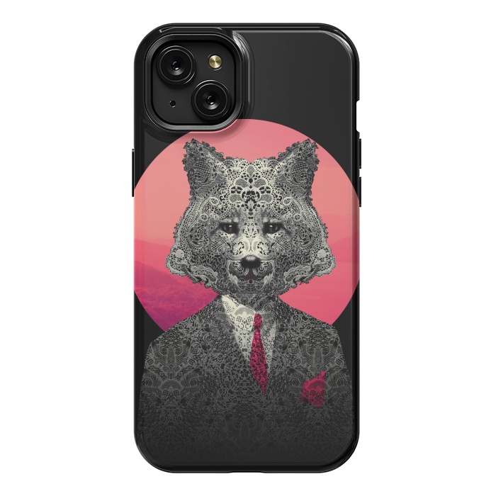 iPhone 15 Plus StrongFit Mr. Fox by Ali Gulec