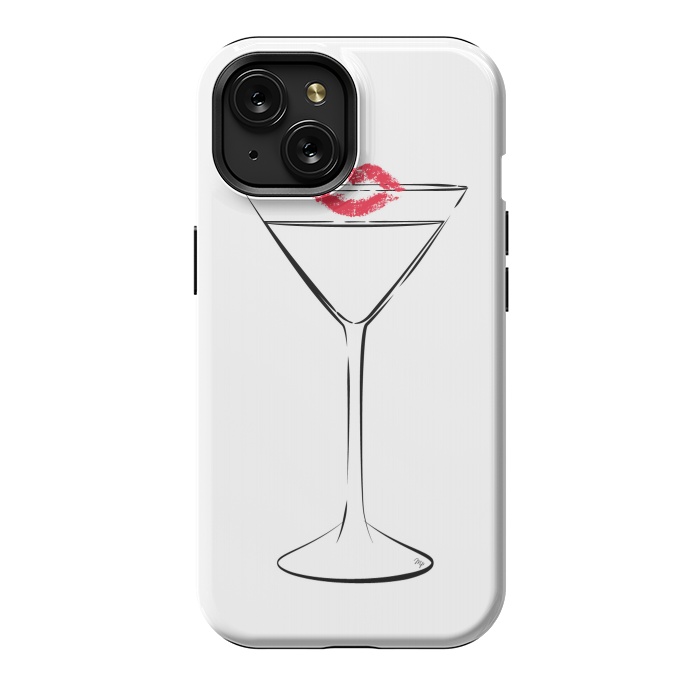 iPhone 15 StrongFit Martini Kiss by Martina