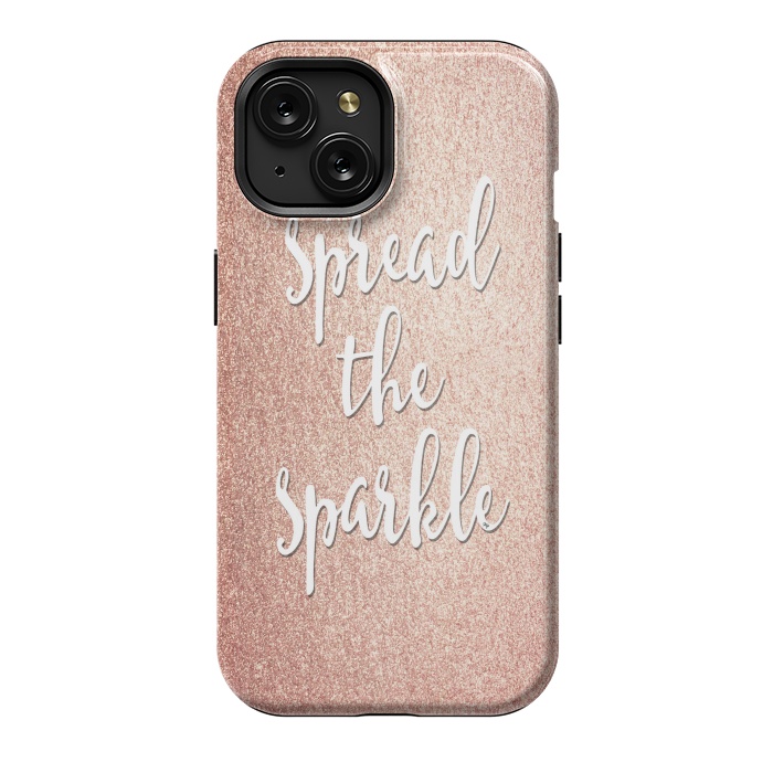 iPhone 15 StrongFit Spread the sparkle by Martina