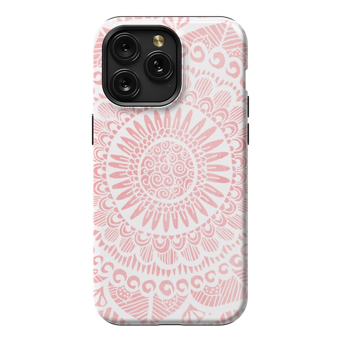 iPhone 15 Pro Max StrongFit Blush Lace by Tangerine-Tane