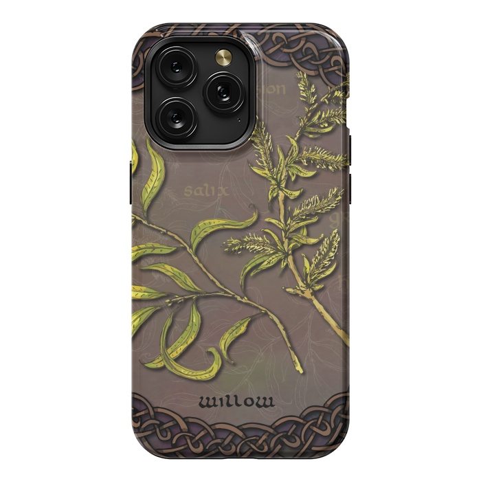 iPhone 15 Pro Max StrongFit Celtic Willow by Lotti Brown