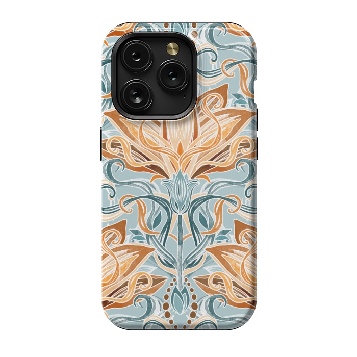 iPhone 15 Pro StrongFit Autumn Afternoon Art Nouveau  by Micklyn Le Feuvre