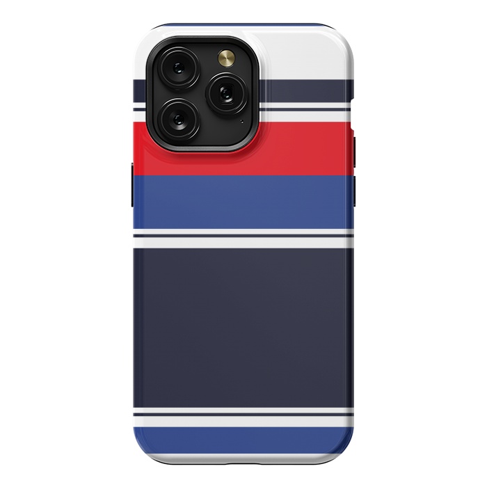 iPhone 15 Pro Max StrongFit Blue Casual  by TMSarts