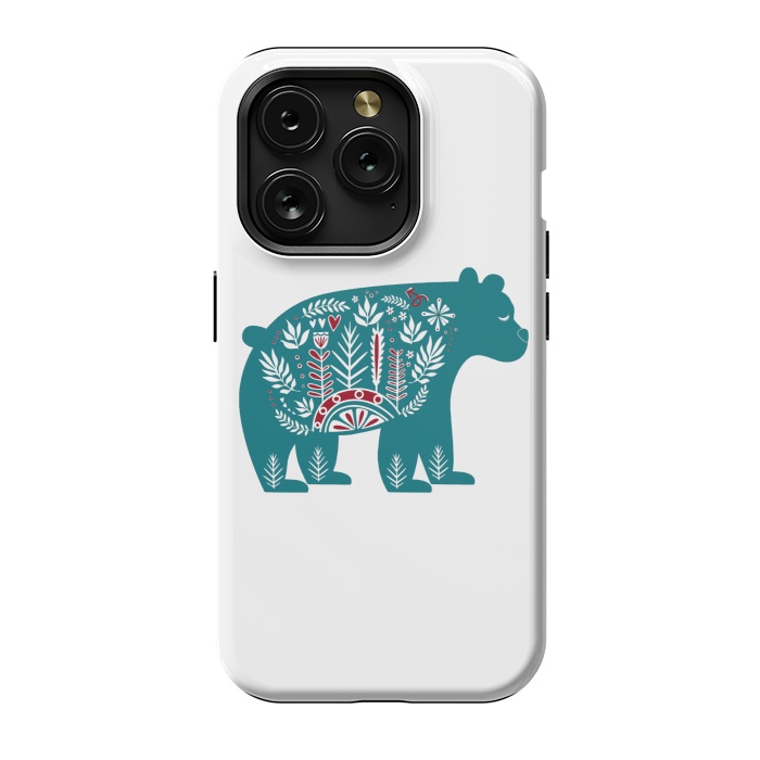 iPhone 15 Pro StrongFit Nordic bear  by Winston