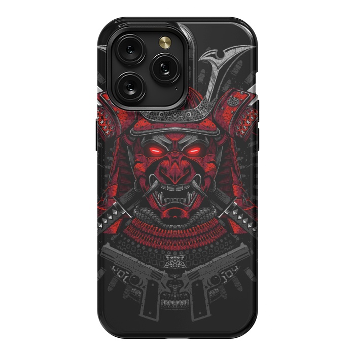 iPhone 15 Pro Max StrongFit Red Samurai  by Alberto