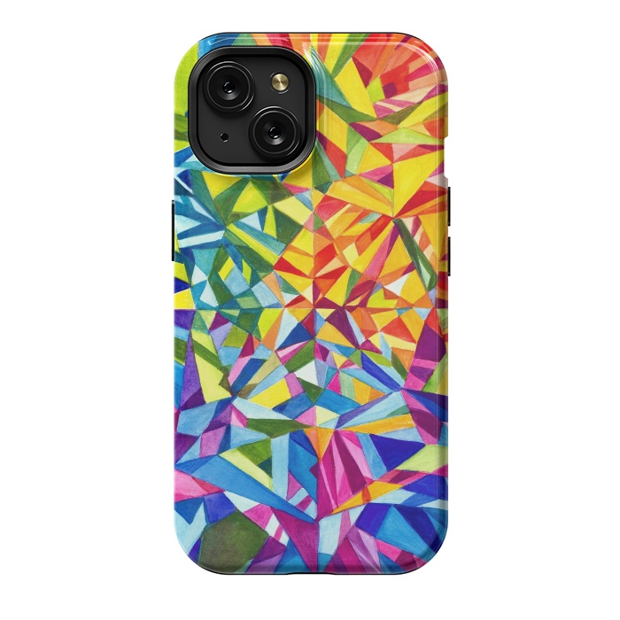 iPhone 15 StrongFit Kaleidoscope by Irina Velman