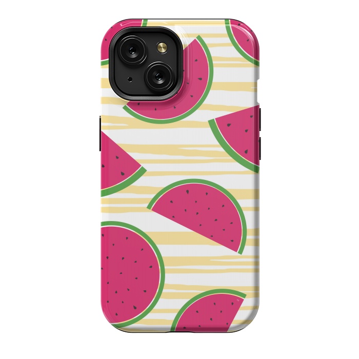 iPhone 15 StrongFit Yummy melons by Martina
