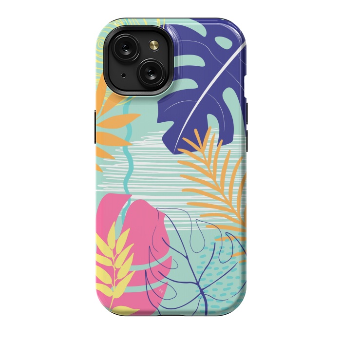 iPhone 15 StrongFit Tropical Mood by Martina