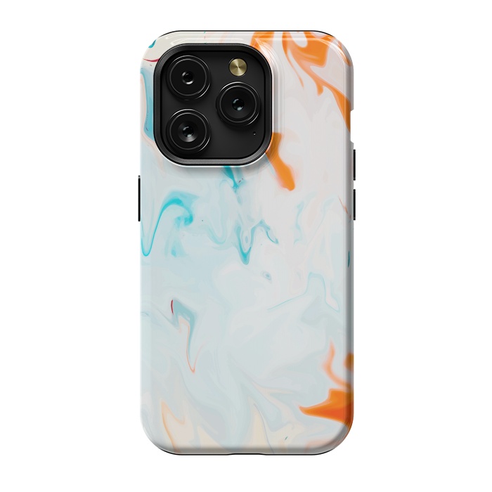 iPhone 15 Pro StrongFit Abstract Marble-I by Creativeaxle