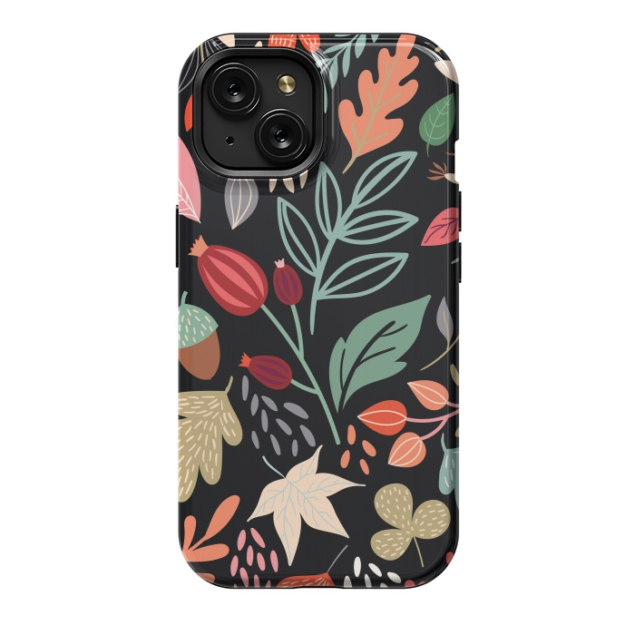 iPhone 15 StrongFit Autumn design Pattern V by ArtsCase