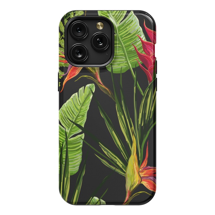 iPhone 15 Pro Max StrongFit Beautiful Vectorial Summer Floral Landscape by ArtsCase