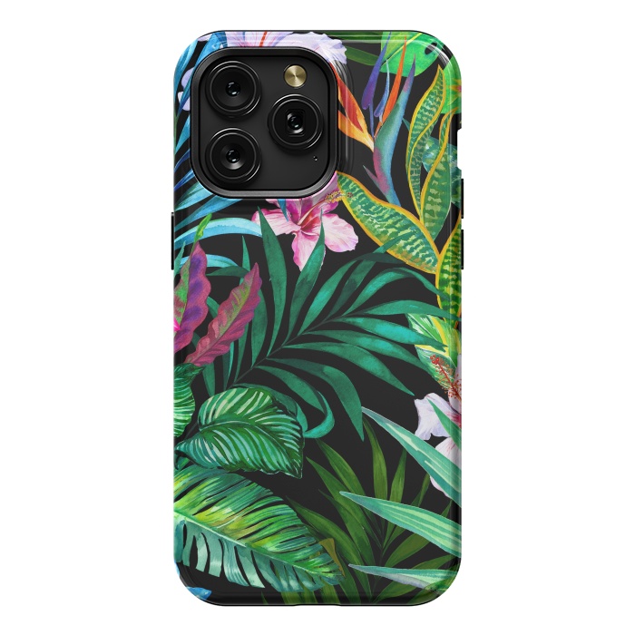 iPhone 15 Pro Max StrongFit Tropical Exotic Pattern by ArtsCase