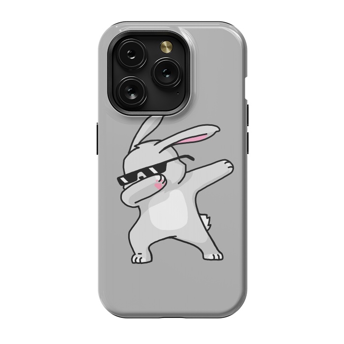 iPhone 15 Pro StrongFit Dabbing Easter Bunny by Vó Maria