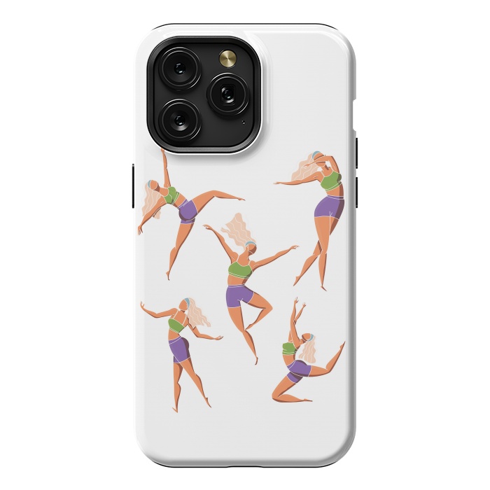 iPhone 15 Pro Max StrongFit Dance Girl 002 by Jelena Obradovic