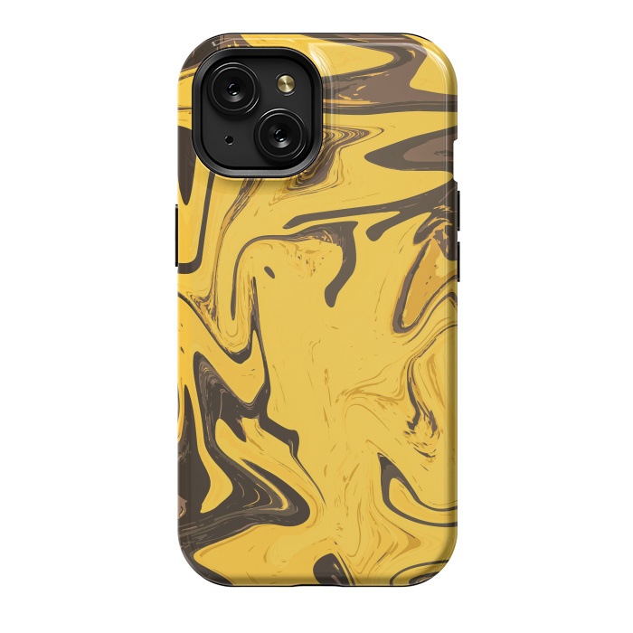iPhone 15 StrongFit Yellowest Abstract by Creativeaxle