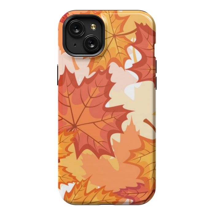 iPhone 15 Plus StrongFit BECAUSE AUTUMN IS LOVE by MALLIKA