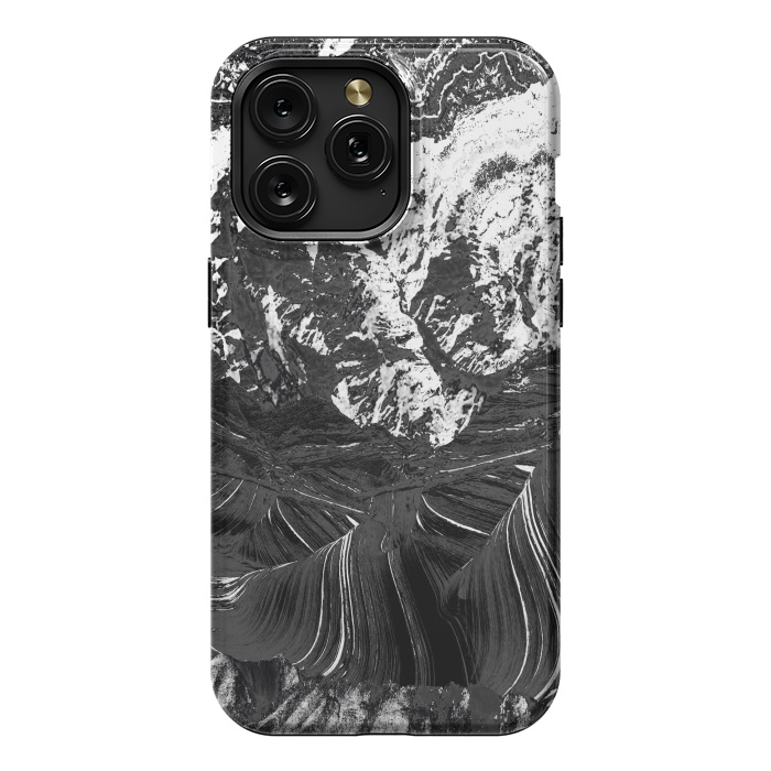 iPhone 15 Pro Max StrongFit Dark sandstone mountain landscape by Oana 