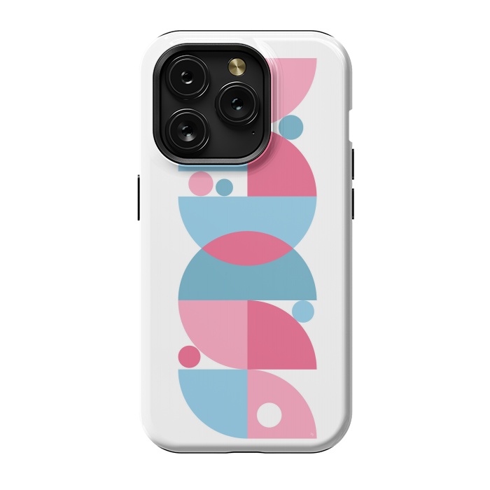 iPhone 15 Pro StrongFit Retro graphic Colourful by Martina