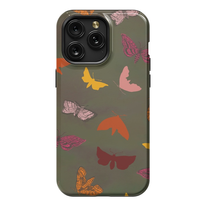 iPhone 15 Pro Max StrongFit Butterflies & Moths by Lotti Brown