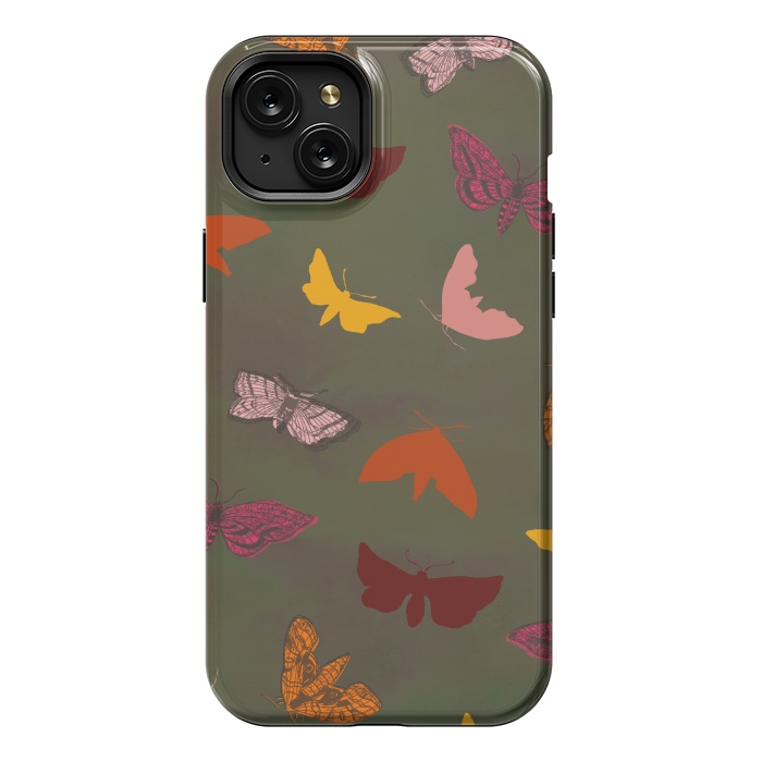 iPhone 15 Plus StrongFit Butterflies & Moths by Lotti Brown