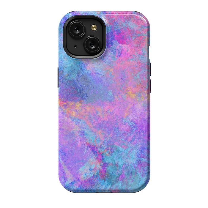 iPhone 15 StrongFit The blue galaxy clouds by Steve Wade (Swade)