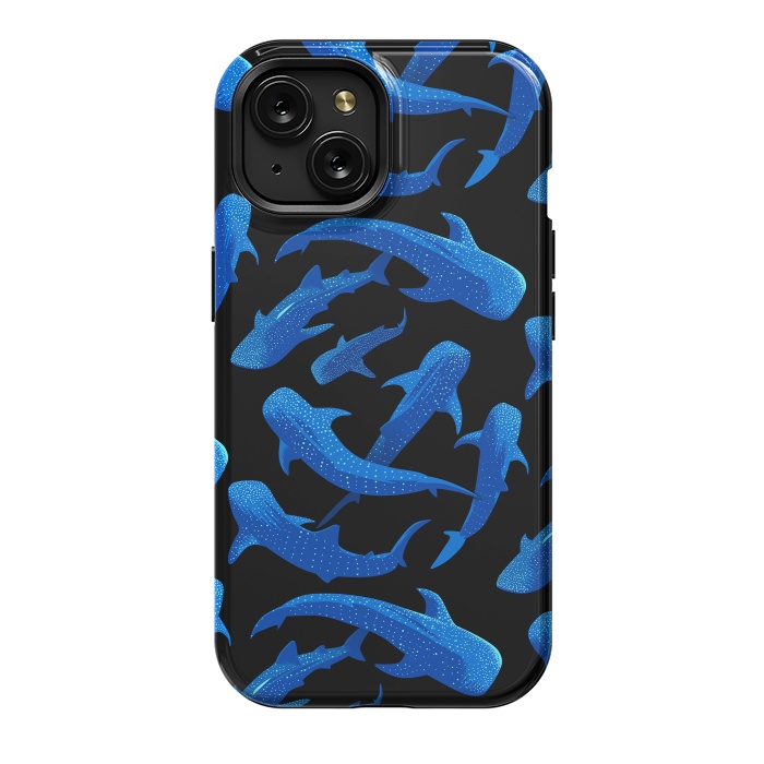 iPhone 15 StrongFit Shark Whales by Alberto