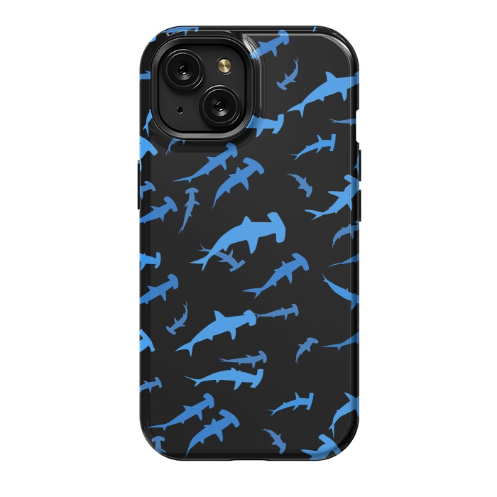 iPhone 15 StrongFit hammerhead sharks by Alberto